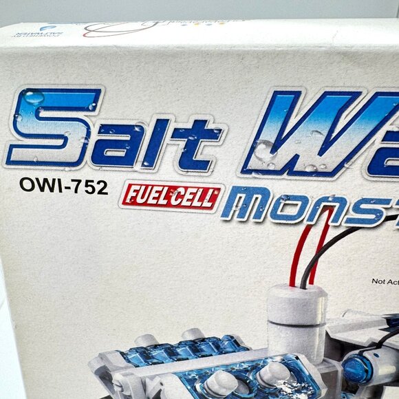 Salt Water Fuel Cell Monster Truck Kit 4WD OWI-752 DIY STEM Toy Ages 10+ Powered - Picture 7 of 12